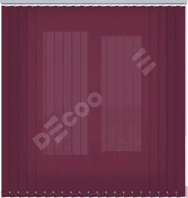 Вертикальные жалюзи Лайн 19 бордо new