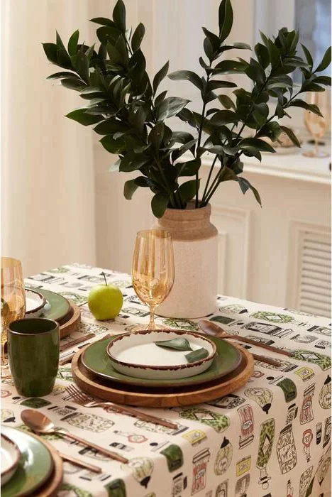 Скатерть "Этель" Kitchenware  149х220см, 100% хл, саржа 190 г/м2