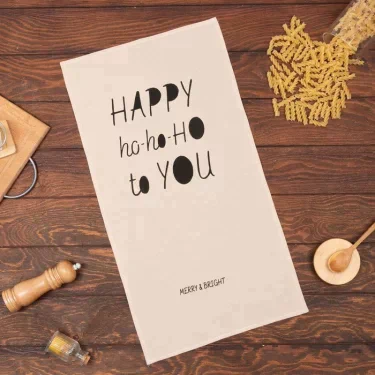 Полотенце Этель "Happy ho-ho-ho" 32*58 (±3 см), 100% хлопок