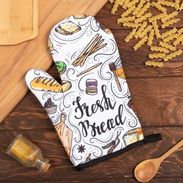 Варежка Этель "Fresh bread" 26*16 см, 100% п/э