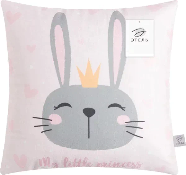 Подушка декоративная "Princess", 40*40 см, 100% п/э, велюр
