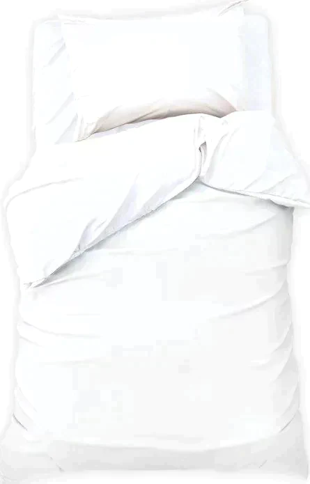 Постельное бельё Этель 1,5 сп "White" 143х215 см, 150х214 см, 50х70 см -1 шт, 100% хлопок, сатин