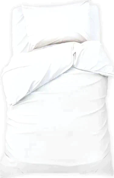 Постельное бельё Этель 1,5 сп "White" 143х215 см, 150х214 см, 50х70 см -1 шт, 100% хлопок, сатин