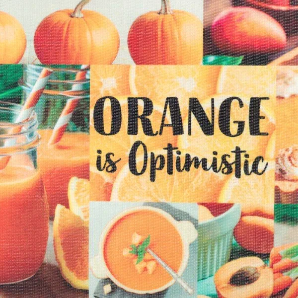 Салфетка на стол "ORANGE is Optimistic" 29*40 см