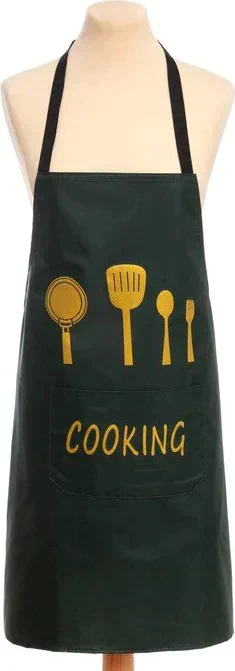 Фартук Этель "Cooking", цв. зеленый, 70*68 см, 100% п/э
