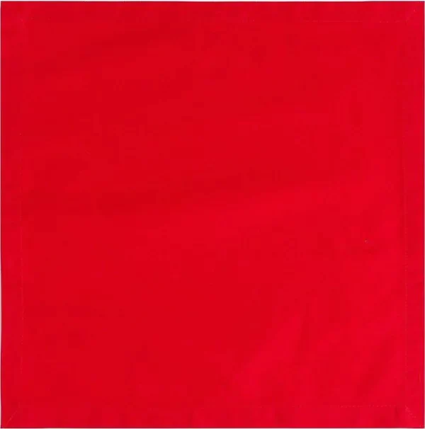 Набор салфеток с декорат. кольцами "Red pleasure" 40х40 см - 2 шт, 100% хл, саржа 190гр/м2