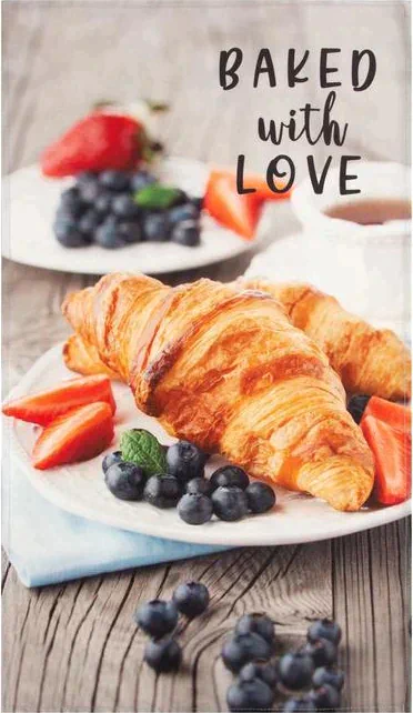 Набор полотенец Этель Handmade with love 4 шт, 100% хлопок