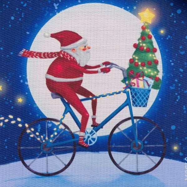 Новогодняя салфетка на стол XMAS, 40х29 см
