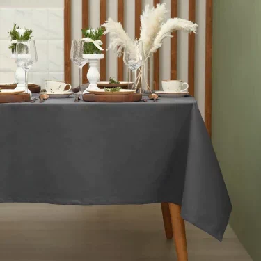 Скатерть Этель Kitchen 150х250 см, цвет серый, 100% хл, саржа 220 г/м2