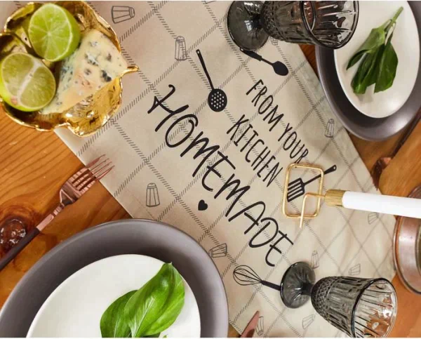 Дорожка "Этель" Homemade 30*70 см, 100% хлопок, саржа 190 г/м2