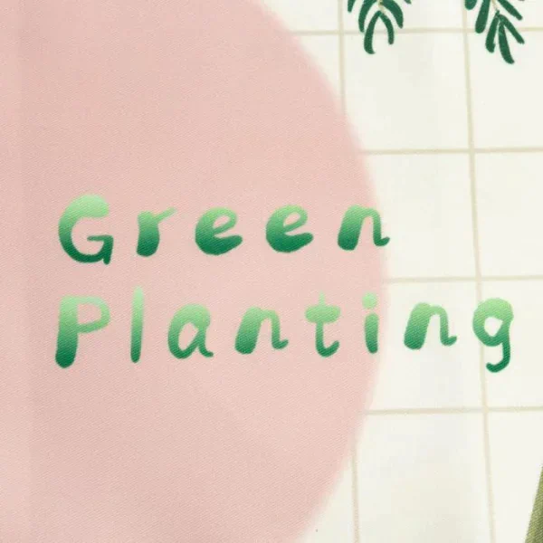 Фартук Доляна Green planting 60х80см, 100%пэ