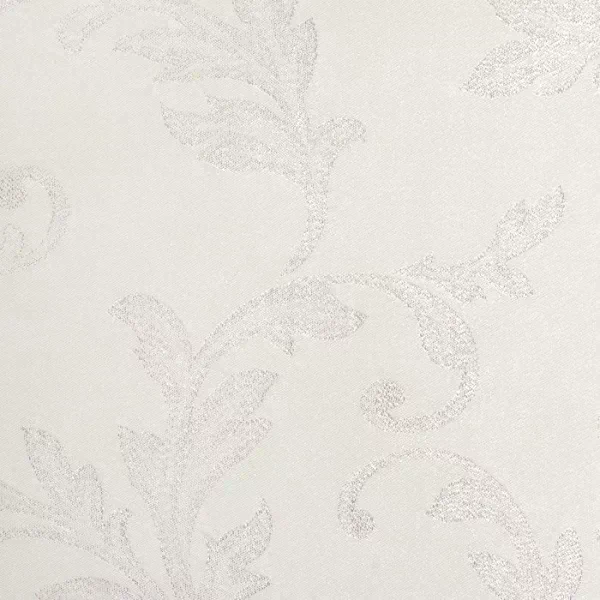 Скатерть Этель "White patterns" цвет белый, 142*220 +/-3 см, 115 ±10 гр,100% п/э