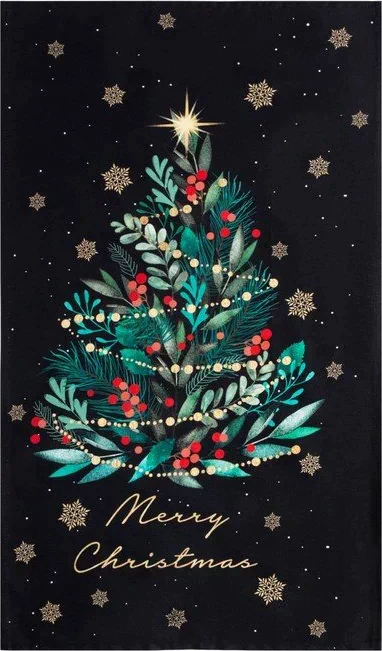 Новогоднее полотенце "Этель" Christmas 40х73см, 100% хл, саржа 190 гр/м2 718200