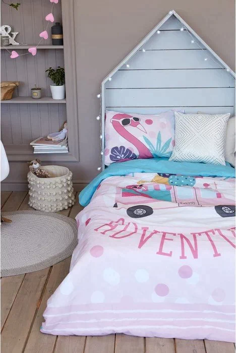 Постельное бельё «Этель» 1.5 сп Pink dreams 143*215 см, 150*214 см, 50*70 см -1 шт,100% хл, бязь
