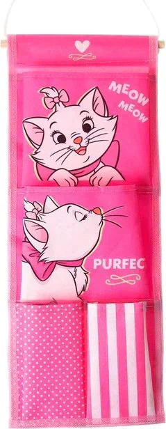 Кармашки вертикальные настенные "Purfect", 18х45 см, Коты аристократы