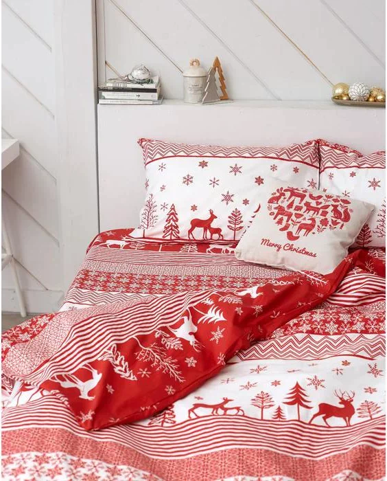Постельное белье LoveLife 2сп Reindeer 175*215см,200*225см,50*70см-2шт