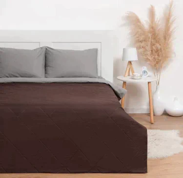 Покрывало LoveLife 1,5 сп 150х210±5 см, цвет темно-коричневый, микрофайбер, 100% п/э