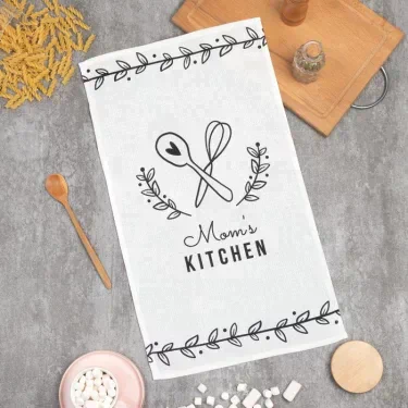 Полотенце "Доляна" Mom's kitchen 35х60 см, 100% хл, вафля 160 г/м2