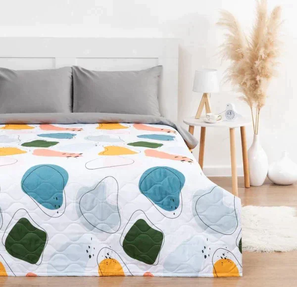 Покрывало LoveLife 2 сп Colored spots 180*210±5 см, новосатин,80 г/м2