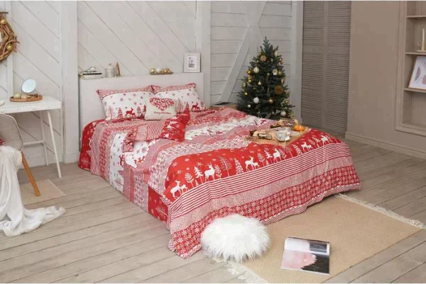 Постельное белье LoveLife 1,5сп "Reindeer" 143*215см,150*225см,50*70см-2шт