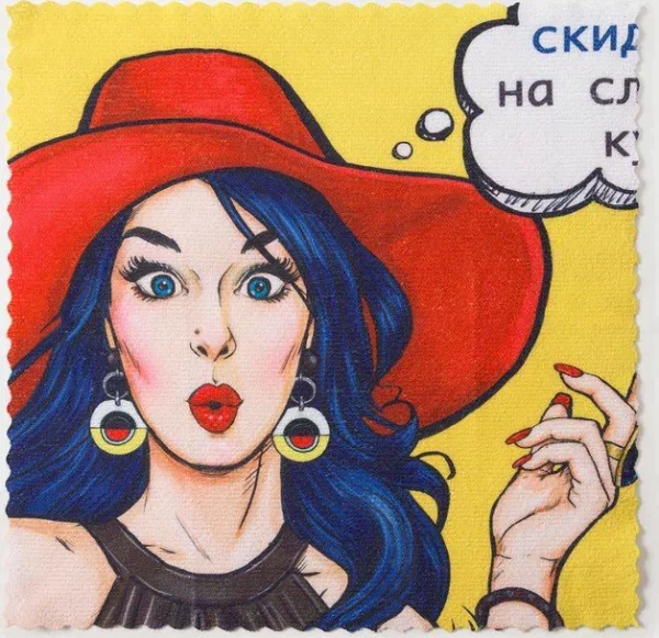 Полотенце Этель Love Life "Модная" 30*30 см, 100% п/э