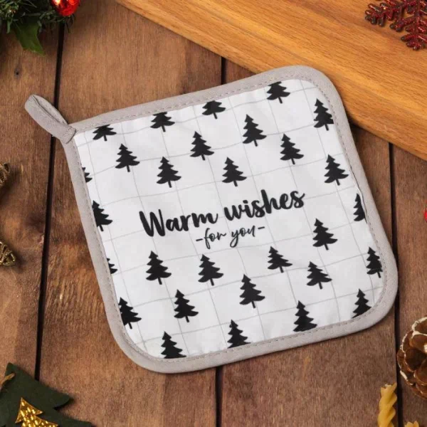 Прихватка Warm wishes 17х17см,35% х/л,65% п/э,ватин 250г/м2