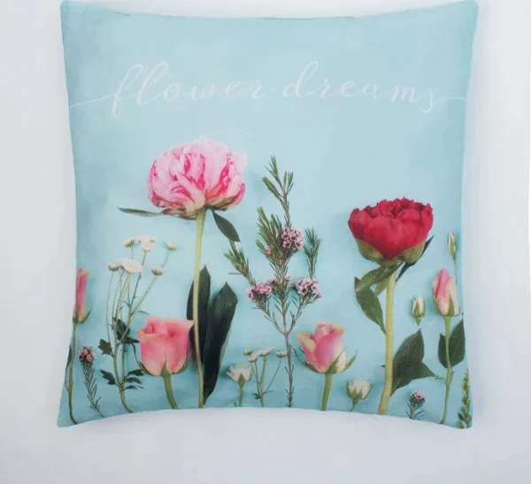 Постельное бельё "Этель" 2 сп Flowers dream 175х215 см, 200х220 см, 50х70+3 см - 2 шт