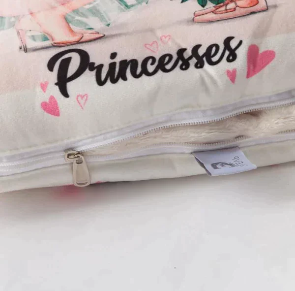 Подушка-плед «Этель» Princesses , подушка 40х40±3 см, плед 100х150 см