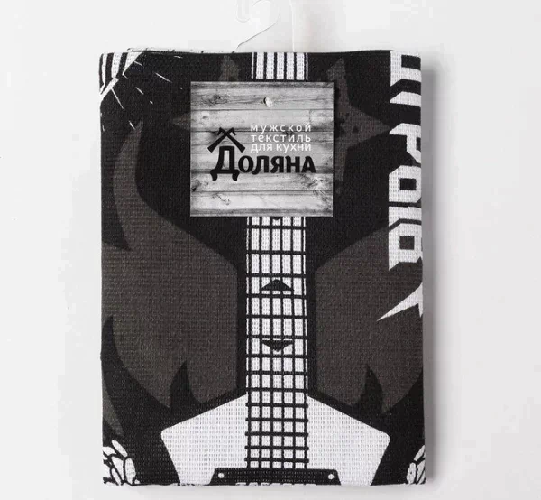 Полотенце кухонное «Let's rock» 35х60 см