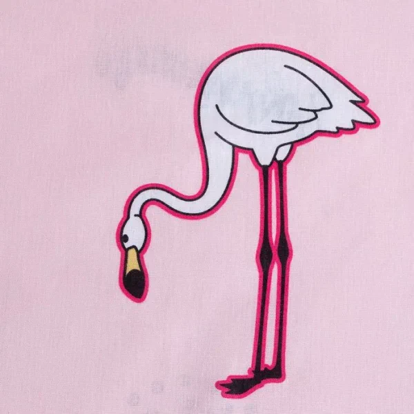 Постельное бельё Этель 1,5 сп "Flamingos" 143х215 см, 150х214 см, 50х70 см -1 шт, 100% хлопок, бязь