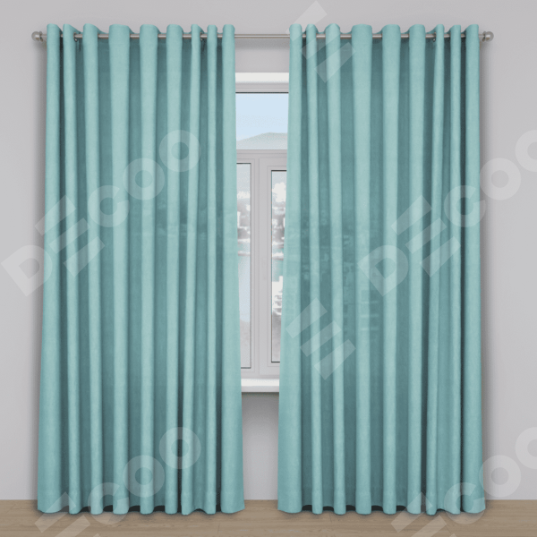 Шторы на люверсах ткань вельвет тиффани