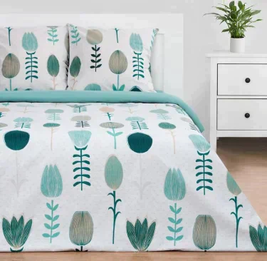 Постельное белье "Этель" Дуэт Summer flowers 143*215 см - 2 шт, 240*220 см, 70*70 см - 2 шт