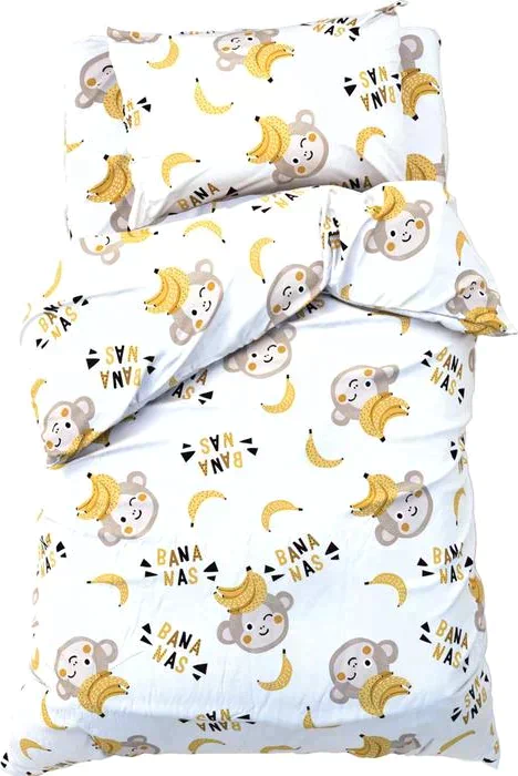 Постельное белье "Этель" 1,5 сп Just bananas 143х215 см, 150х214 см, 50х70 см -1 шт