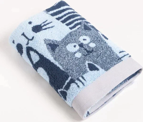 Полотенце махровое «Miao» 50х90 см, 460г/м