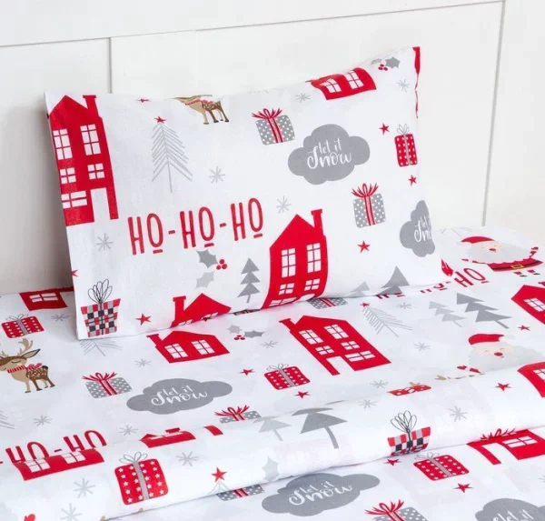 Постельное бельё Этель 1,5 сп "Christmas day", 143х215 см, 150х214 см, 50х70 см -1 шт, 100 % хлопок, бязь