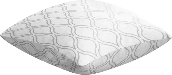Подушка квадратная Cortin «Тайны востока белый»