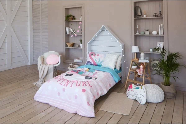 Постельное бельё «Этель» 1.5 сп Pink dreams 143*215 см, 150*214 см, 50*70 см -1 шт,100% хл, бязь