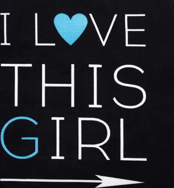 Фартук Этель I Love this girl 60х70 см, 100% хлопок, репс 210 г/м2