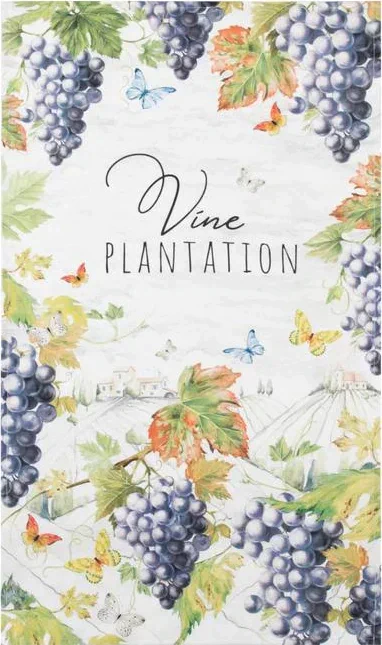 Полотенце "Этель" Vine plantation 40х73 см, 100% хл, саржа 190 гр/м2