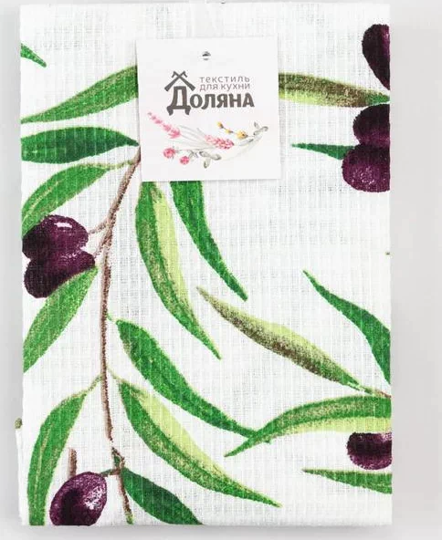 Полотенце кухонное Доляна «Красота повсюду» 35х60 см, 100% хл, 160г/м2