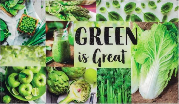 Полотенце "Этель" GREEN 40х73 см, 100% хл, саржа 190 гр/м2