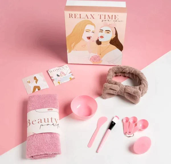 Набор подарочный Этель Relax time полотенце и аксс (7 предм)