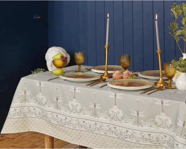 Скатерть "Этель" Vintage collection 149х220см, 100% хл, саржа 190 г/м2