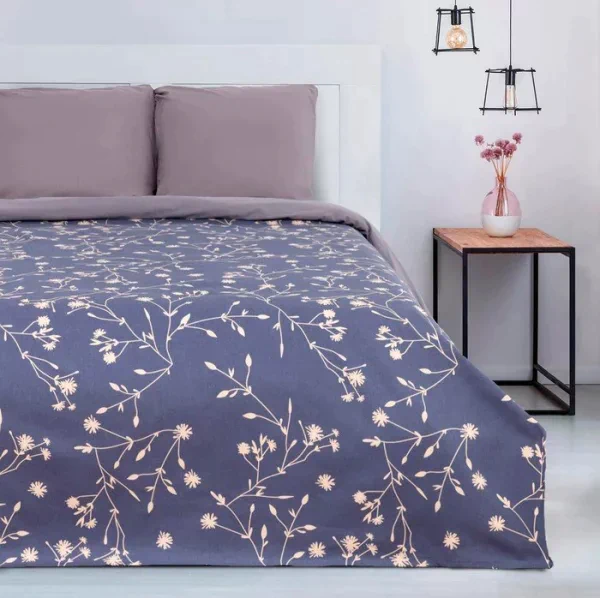 Покрывало "Этель" Flowers, 200*215 см, 100% хлопок