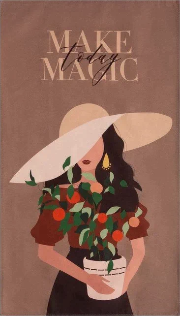 Полотенце "Этель" MAKE MAGIC 40х73 см, 100% хл, саржа 190 гр/м2