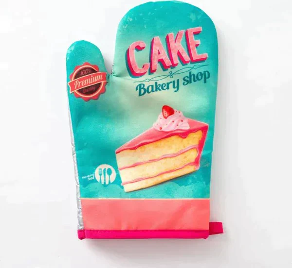 Варежка Доляна "Cake"цв.голубой 26*16 см, 100% п/э