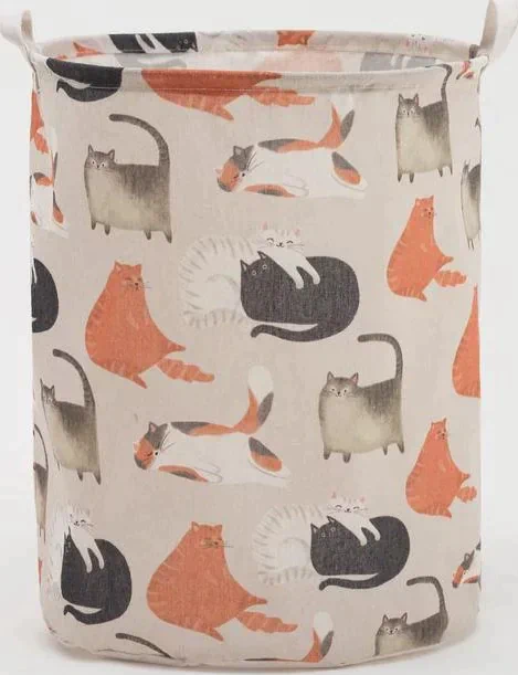 Корзина текстильная Этель "Котофилия", 45*55 см