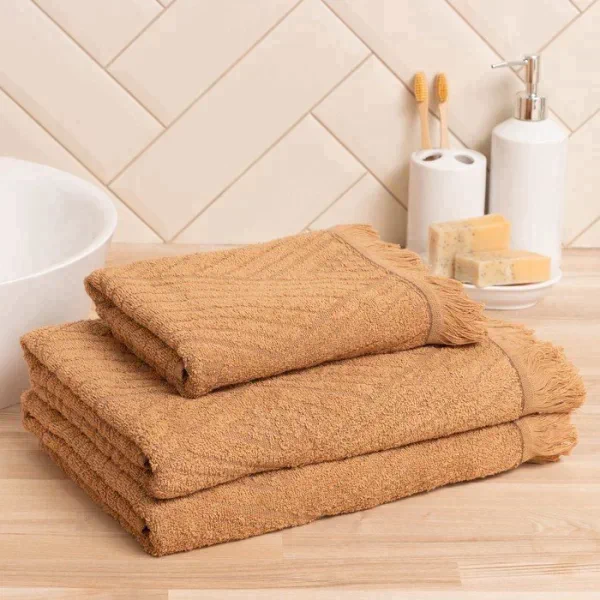 Полотенце махровое Love Life "Cozy dream" 70*130 см, кофейный, 100% хл, 400 гр/м2