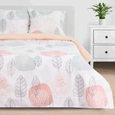 Постельное бельё «Этель» евро Leaves 200*217 см,240*220 см,70*70 см -2 шт