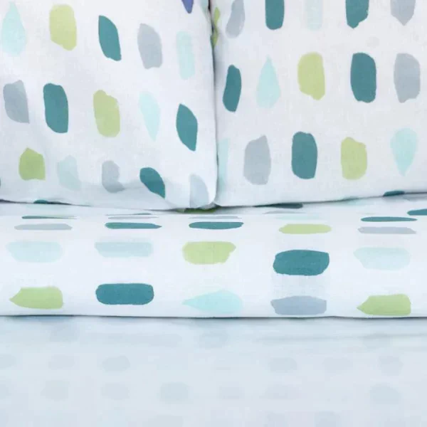 Постельное бельё «Этель» 1.5 сп Eucalyptus 143х215 см, 150х214 см, 70х70 см - 2 шт
